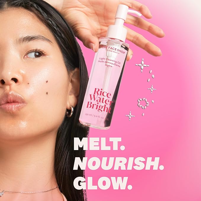 THE FACE SHOP Rice Water Bright Light Facial Cleansing Oil 150ml