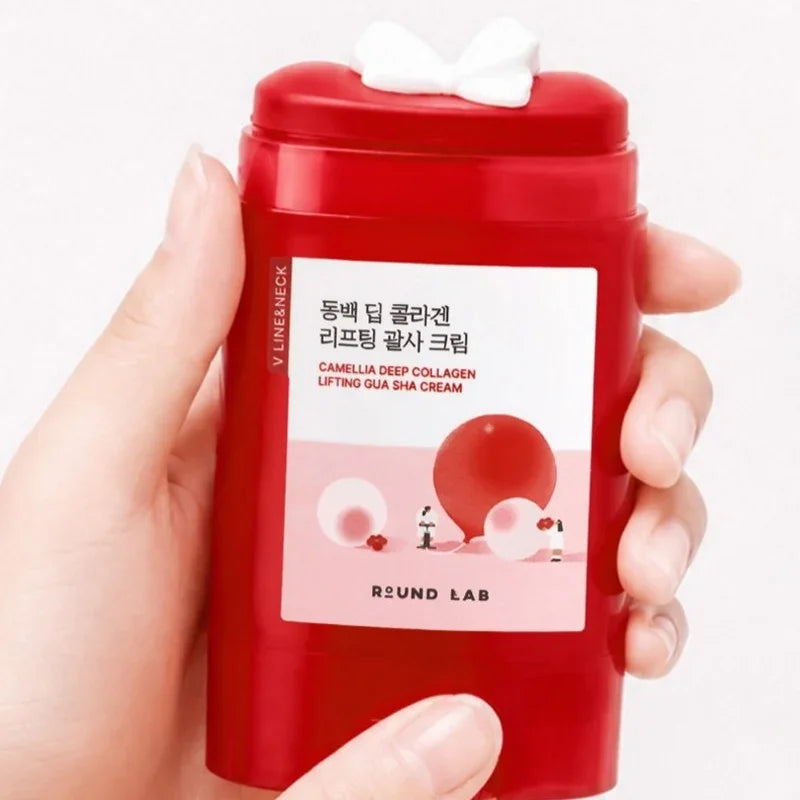 ROUND LAB Camellia Deep Collagen Lifting Gua Sha Cream 60ml