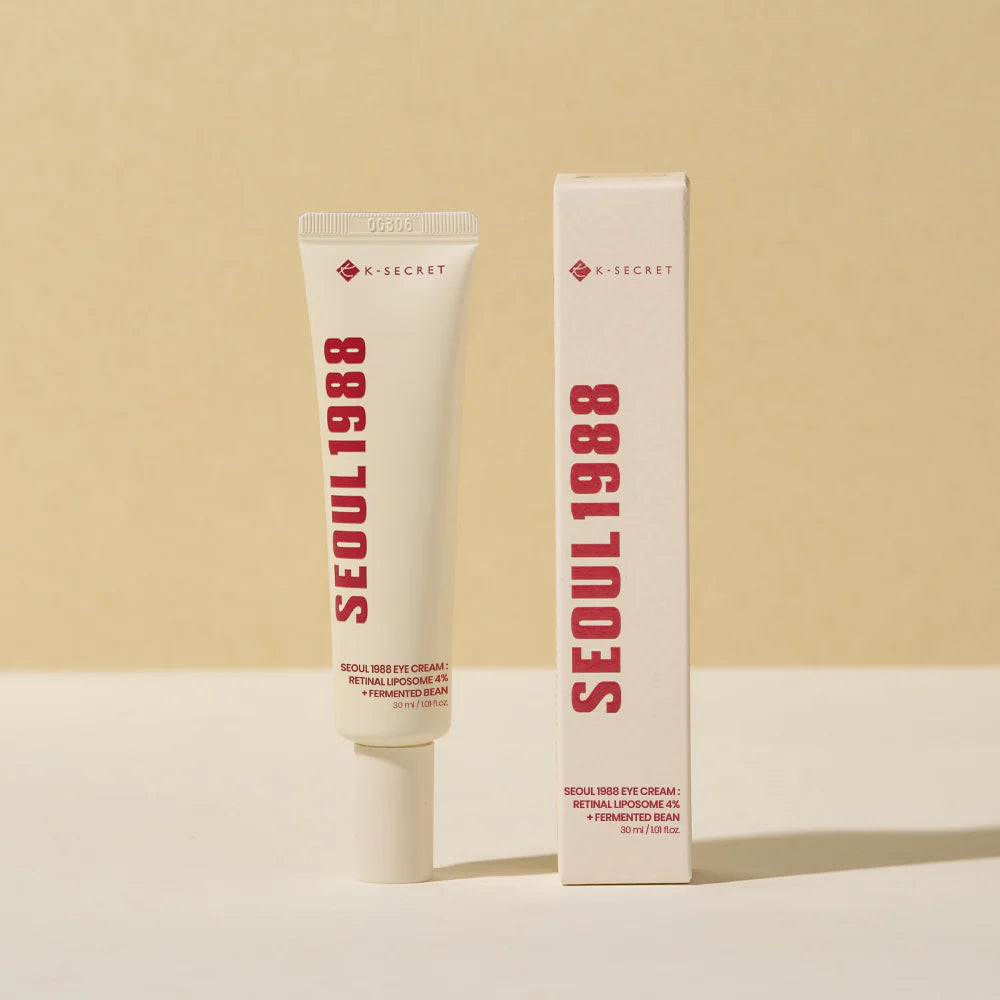 K-SECRET SEOUL 1988 Eye Cream: Retinal Liposome 4% + Fermented Bean