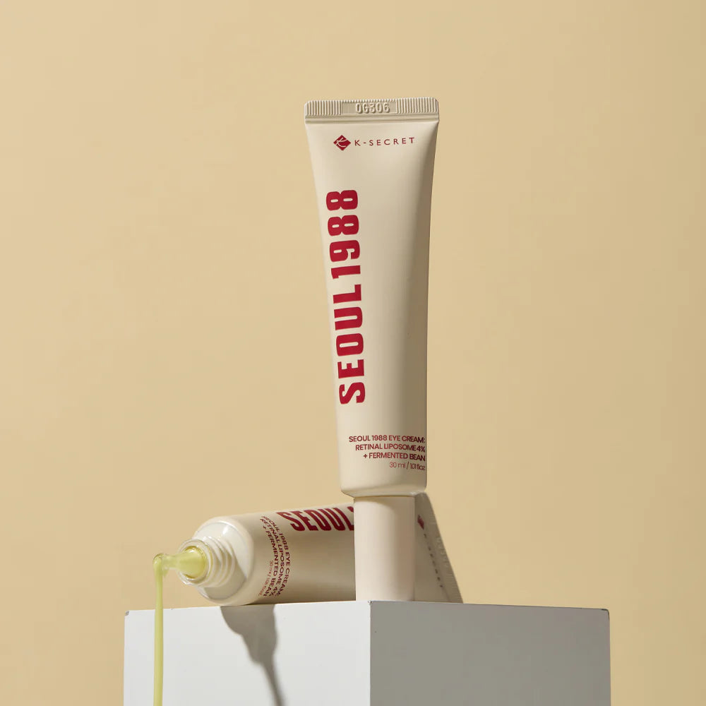 K-SECRET SEOUL 1988 Eye Cream: Retinal Liposome 4% + Fermented Bean