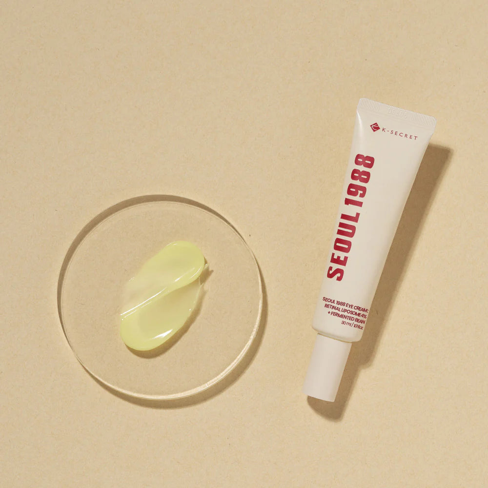 K-SECRET SEOUL 1988 Eye Cream: Retinal Liposome 4% + Fermented Bean