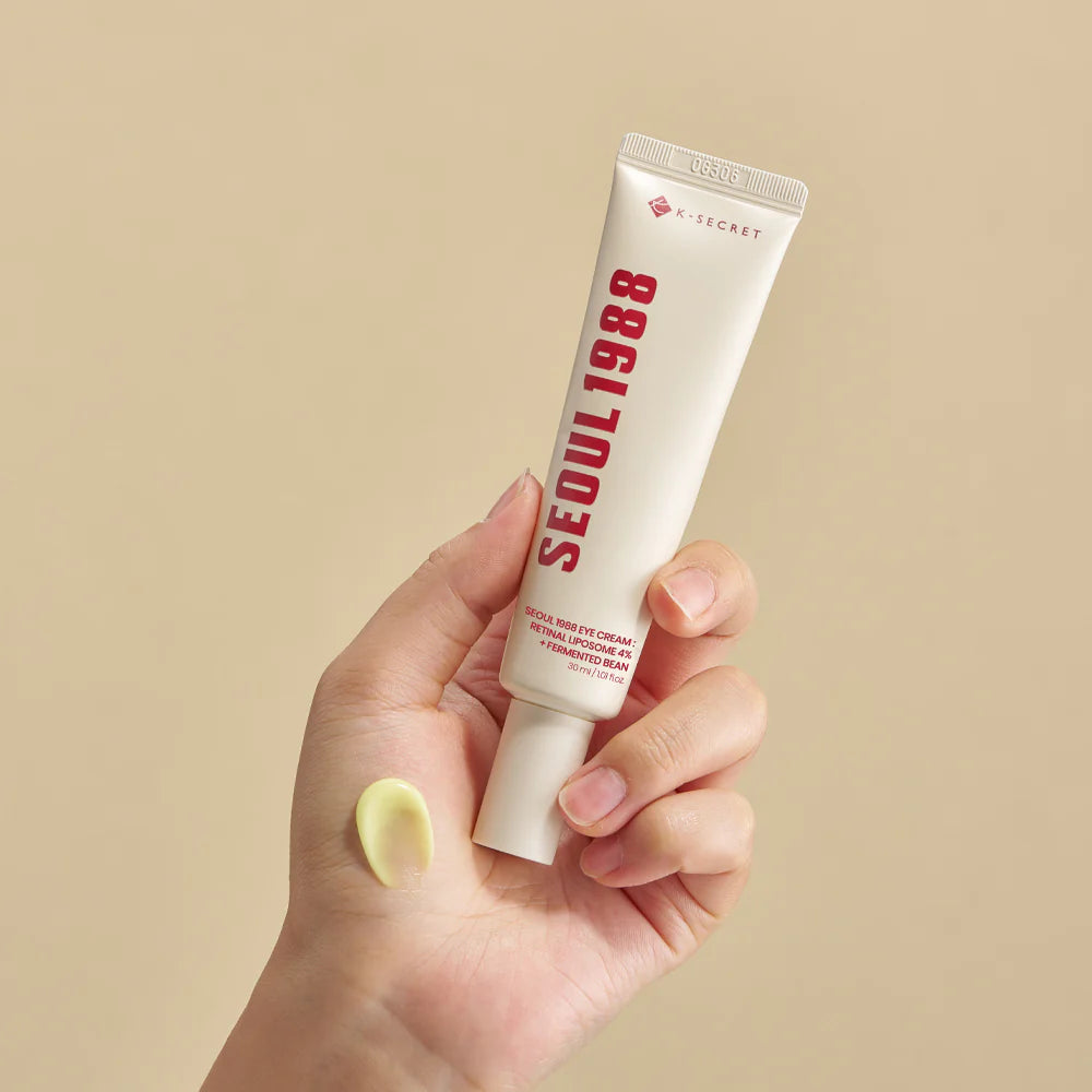 K-SECRET SEOUL 1988 Eye Cream: Retinal Liposome 4% + Fermented Bean