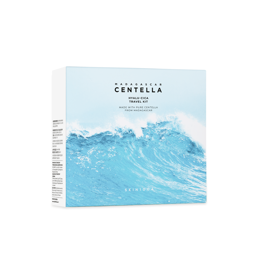 SKIN1004 Centella Hyalu-Cica Travel Kit | Limpiador+Aceite+Tónico+Serum+Crema