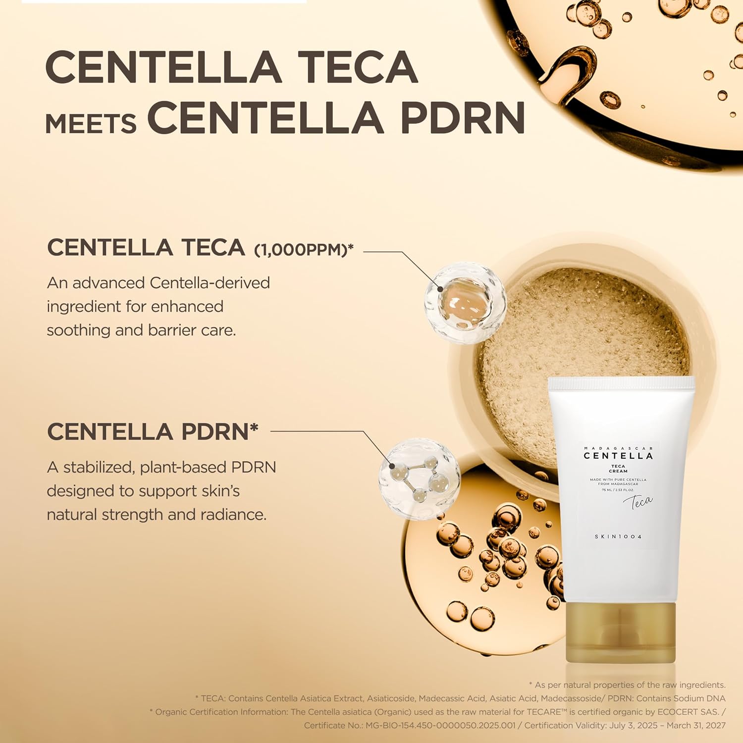 SKIN1004 Madagascar Centella TECA Cream 75ml