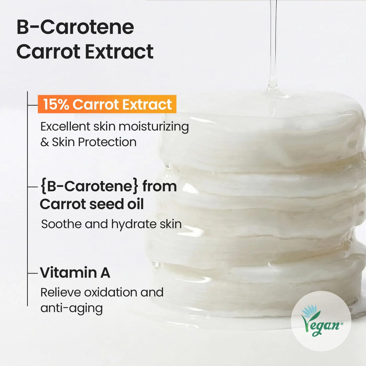 SKINFOOD Carrot Carotene Calming Water Pad 60Pads 250g