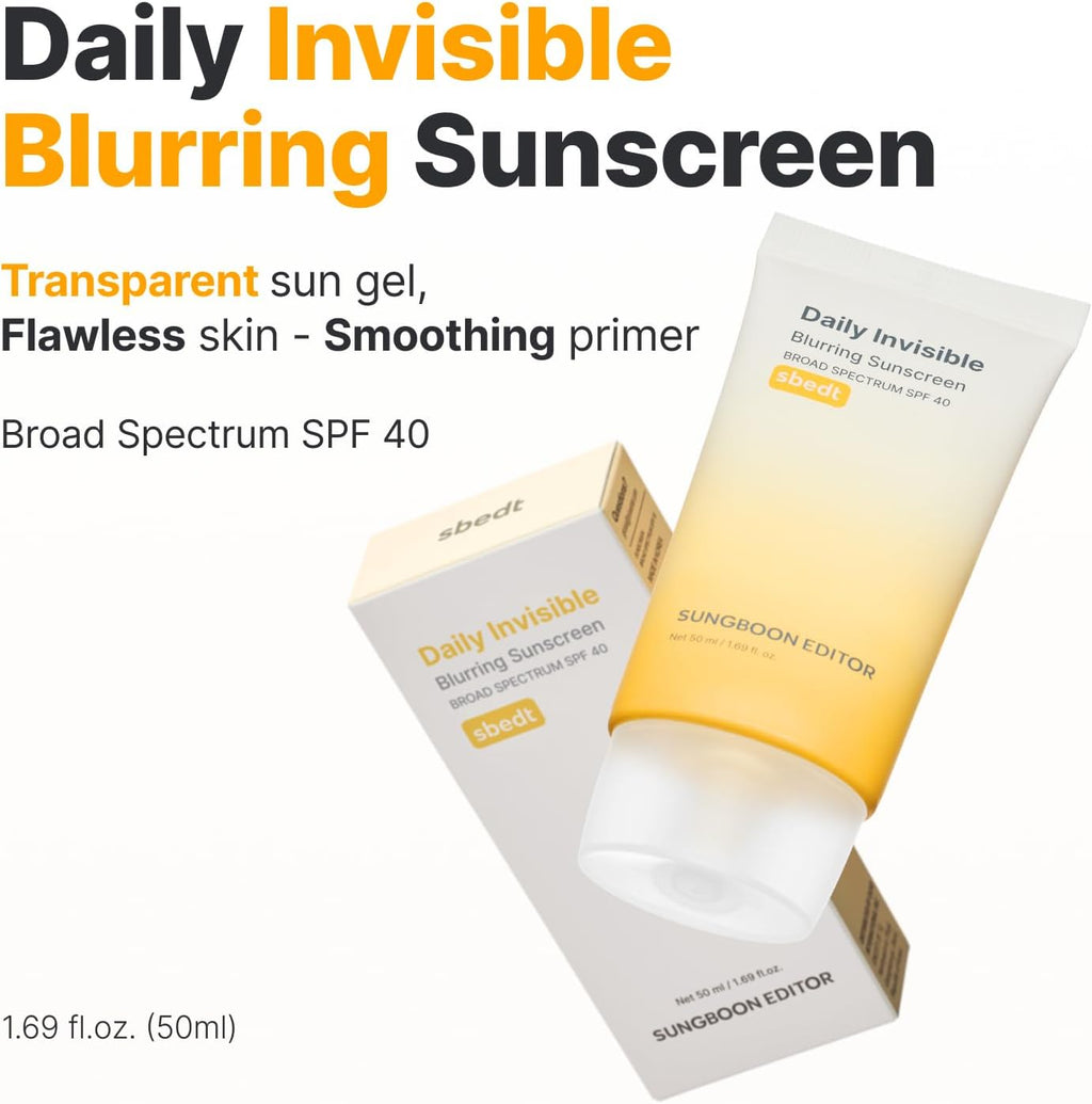 SUNGBOON EDITOR Daily Invisible Blurring Sunscreen 50ml
