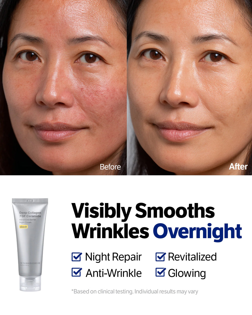 SUNGBOON EDITOR Deep Collagen 7GF Ceramide Advanced Barrier Night Cream 50ml