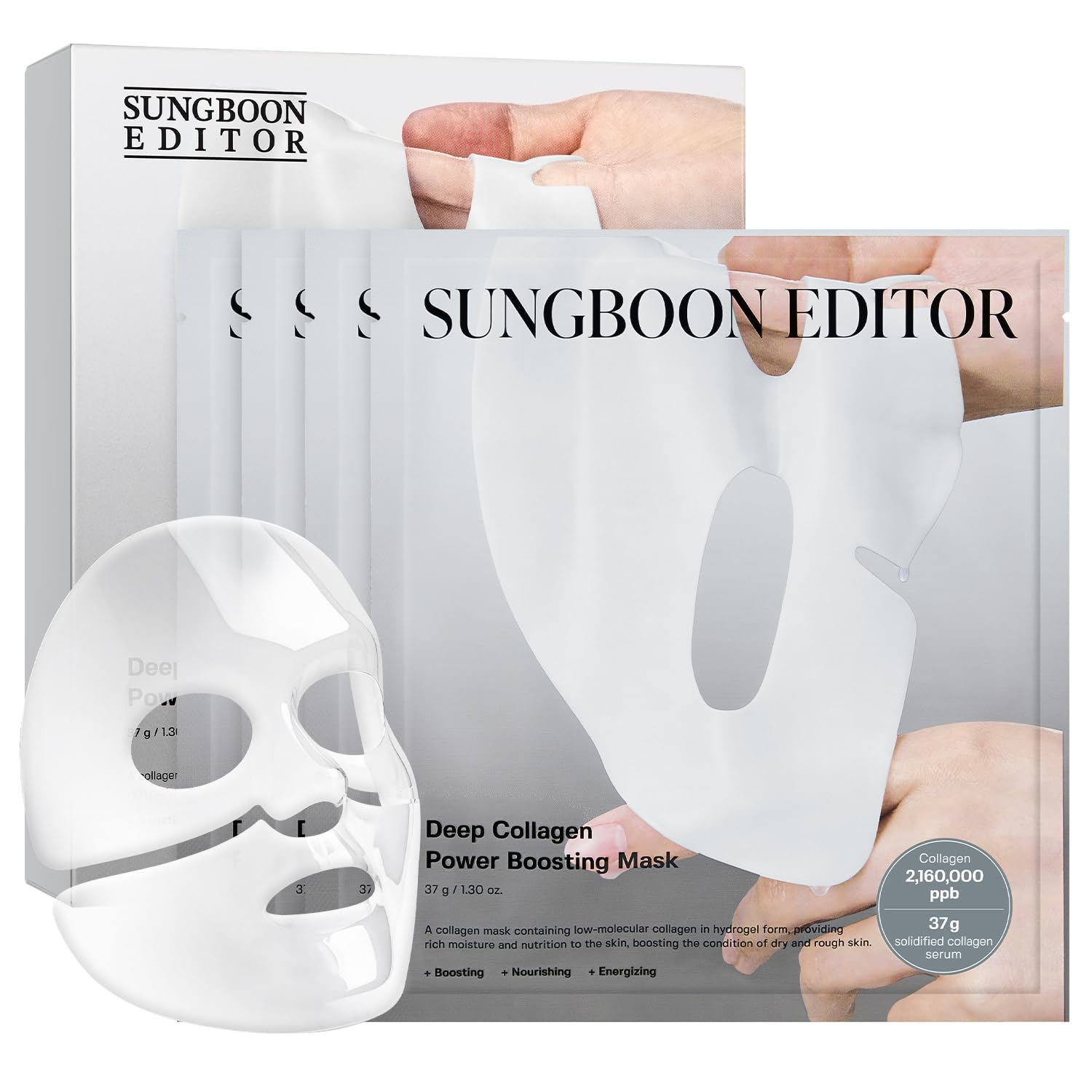SUNGBOON EDITOR Deep Collagen Power Boosting Mask (37g*4ea)