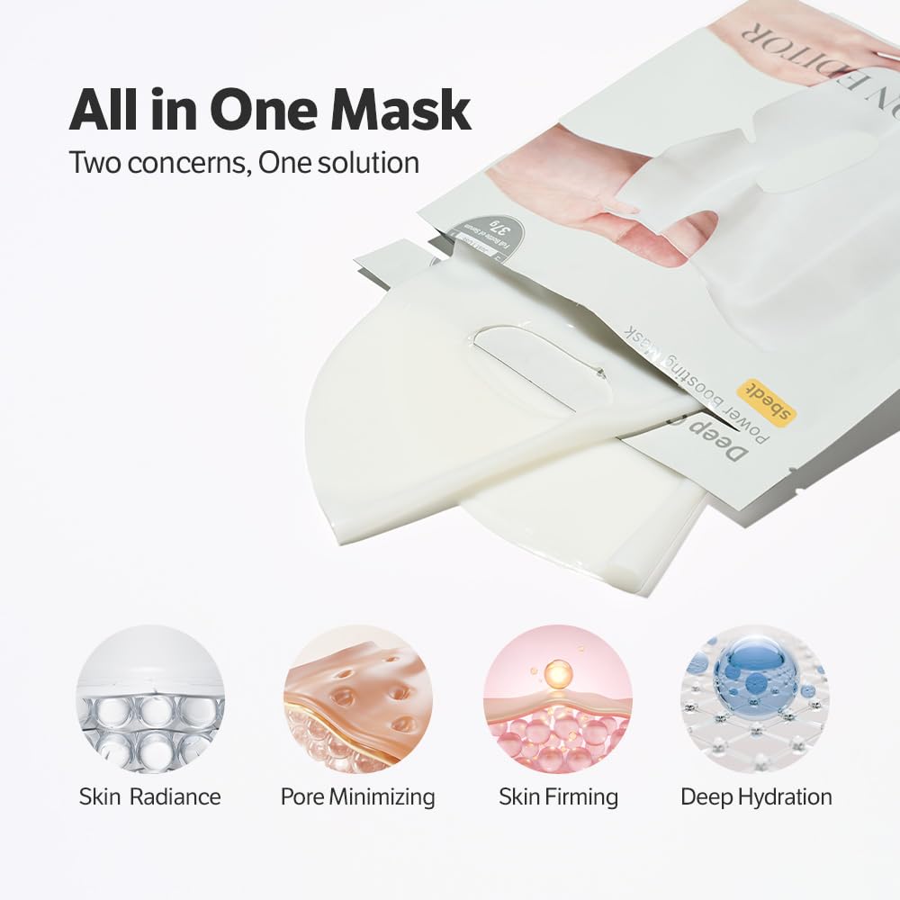 SUNGBOON EDITOR Deep Collagen Power Boosting Mask (37g*4ea)