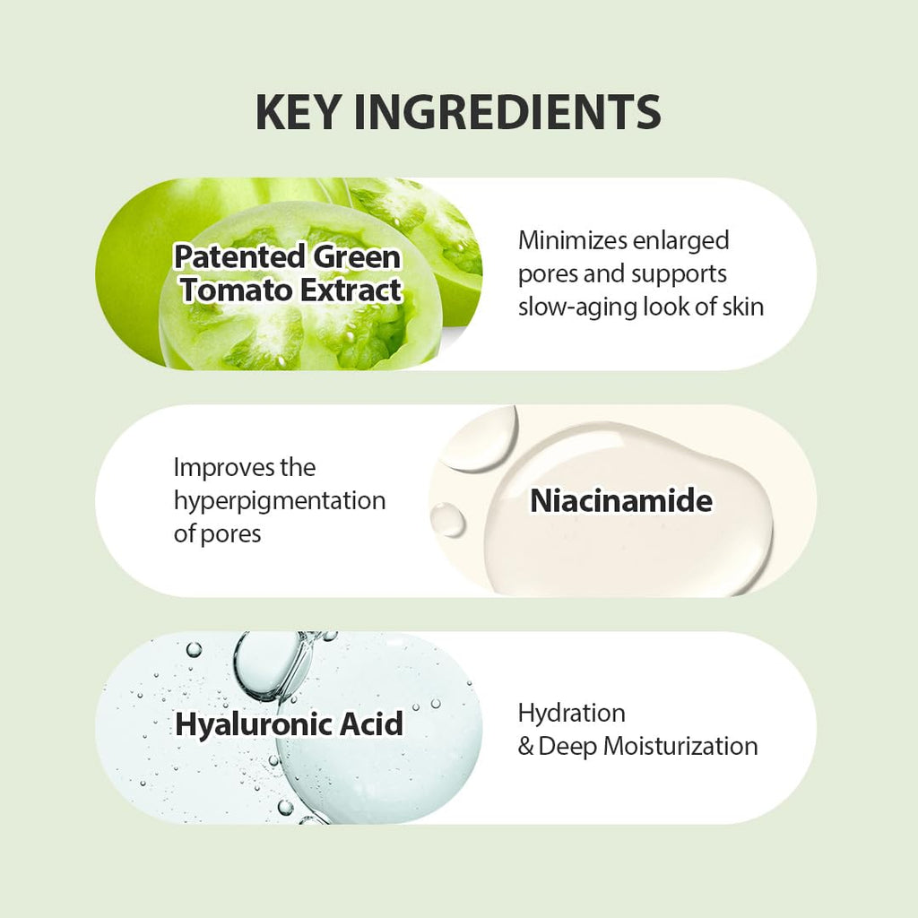 SUNGBOON EDITOR Green Tomato Pore Lifting Ampoule+ 30ml