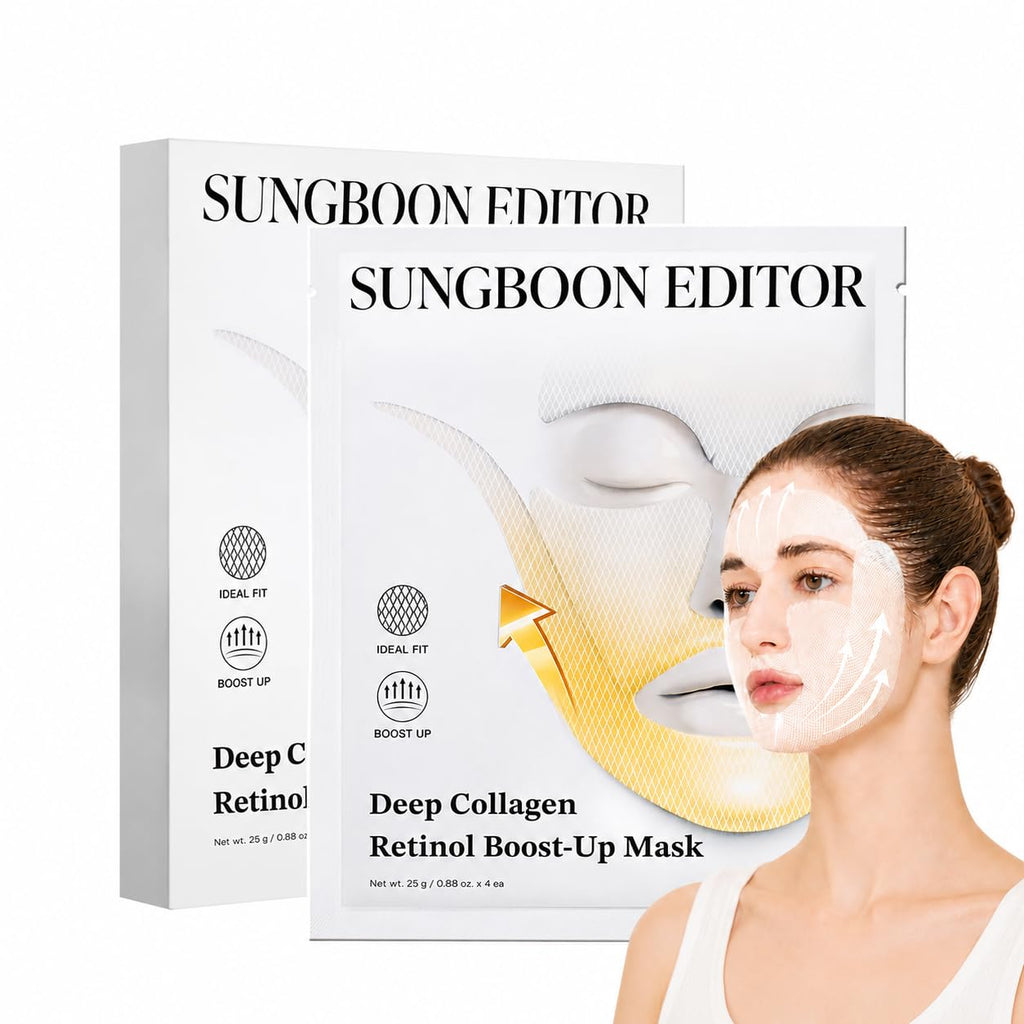 SUNGBOON EDITOR Deep Collagen Retinol Boost Up Mask Set (4pz)