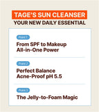 TAGE Cica-Tree Cooling Jelly to Foam Cleanser 120ml