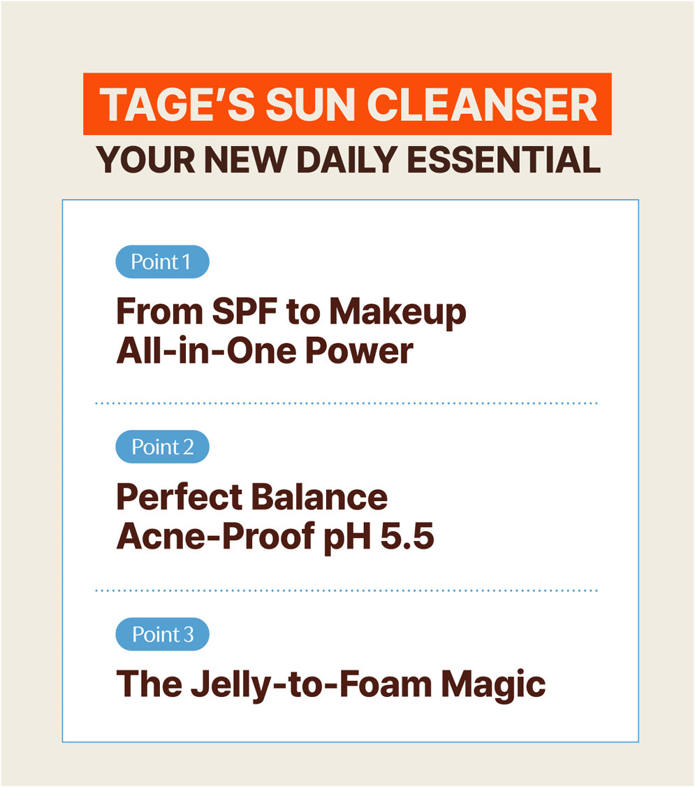 TAGE Cica-Tree Cooling Jelly to Foam Cleanser 120ml