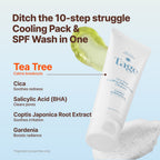 TAGE Cica-Tree Cooling Jelly to Foam Cleanser 120ml
