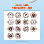 TAGE Cica-Tree Cooling Jelly to Foam Cleanser 120ml