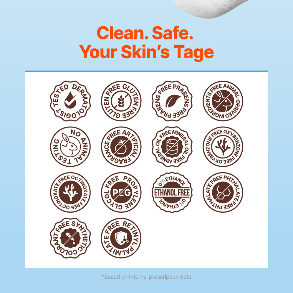TAGE Cica-Tree Cooling Jelly to Foam Cleanser 120ml