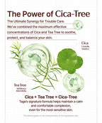 TAGE Cica-Tree Cooling Jelly to Foam Cleanser 120ml
