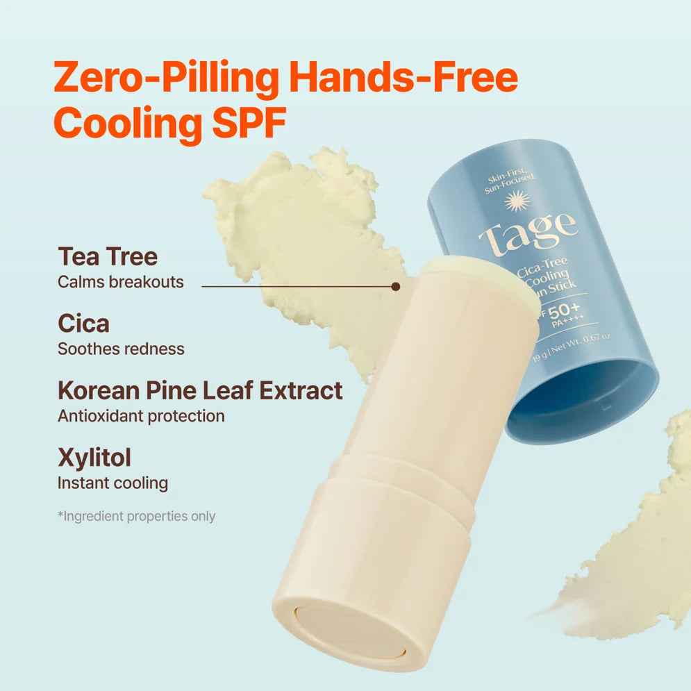 TAGE Cica-Tree Cooling Sun Stick SPF50+ PA++++ 19g