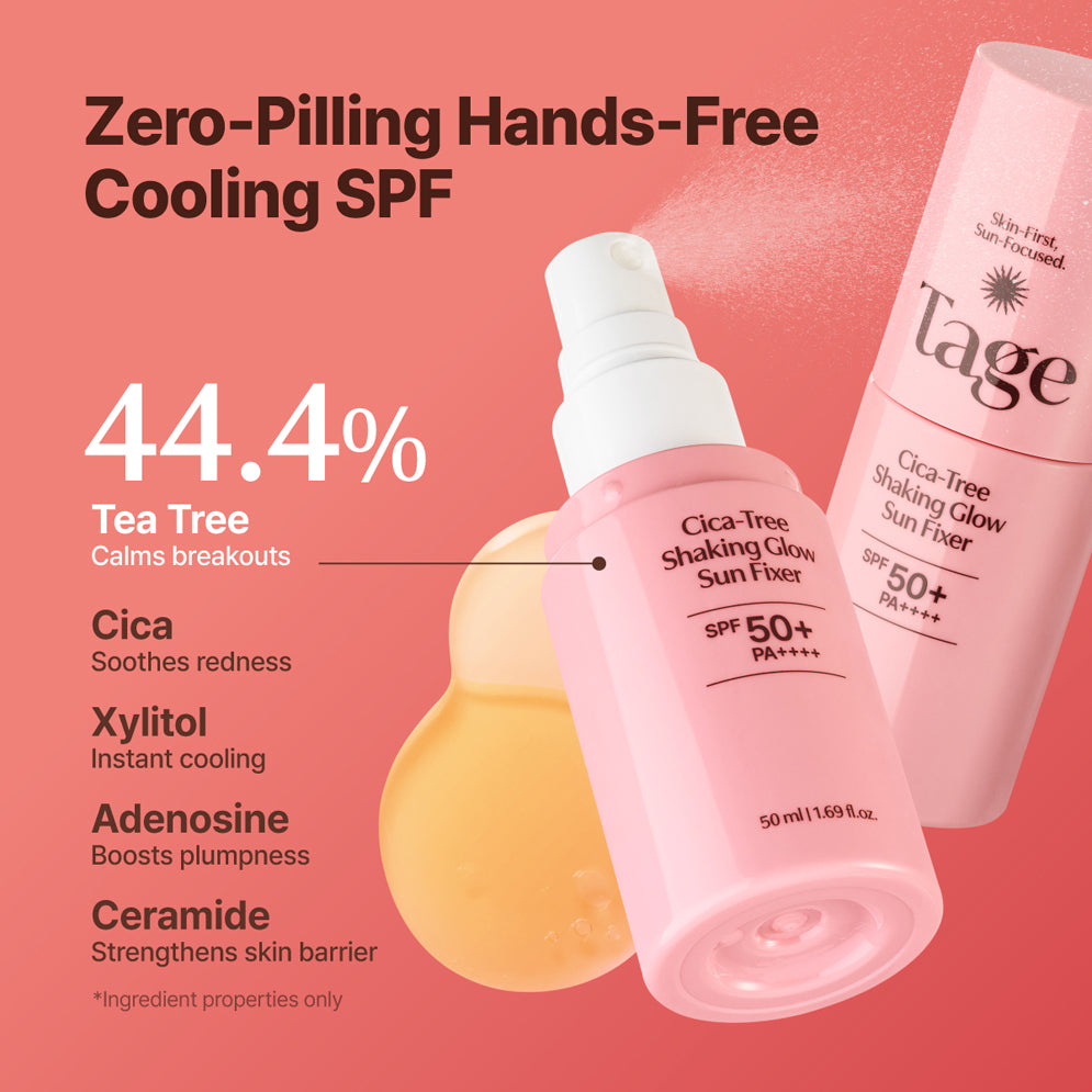 TAGE Cica-Tree Shaking Glow Sun Fixer 50ml