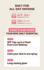 TAGE Cica-Tree Shaking Glow Sun Fixer 50ml