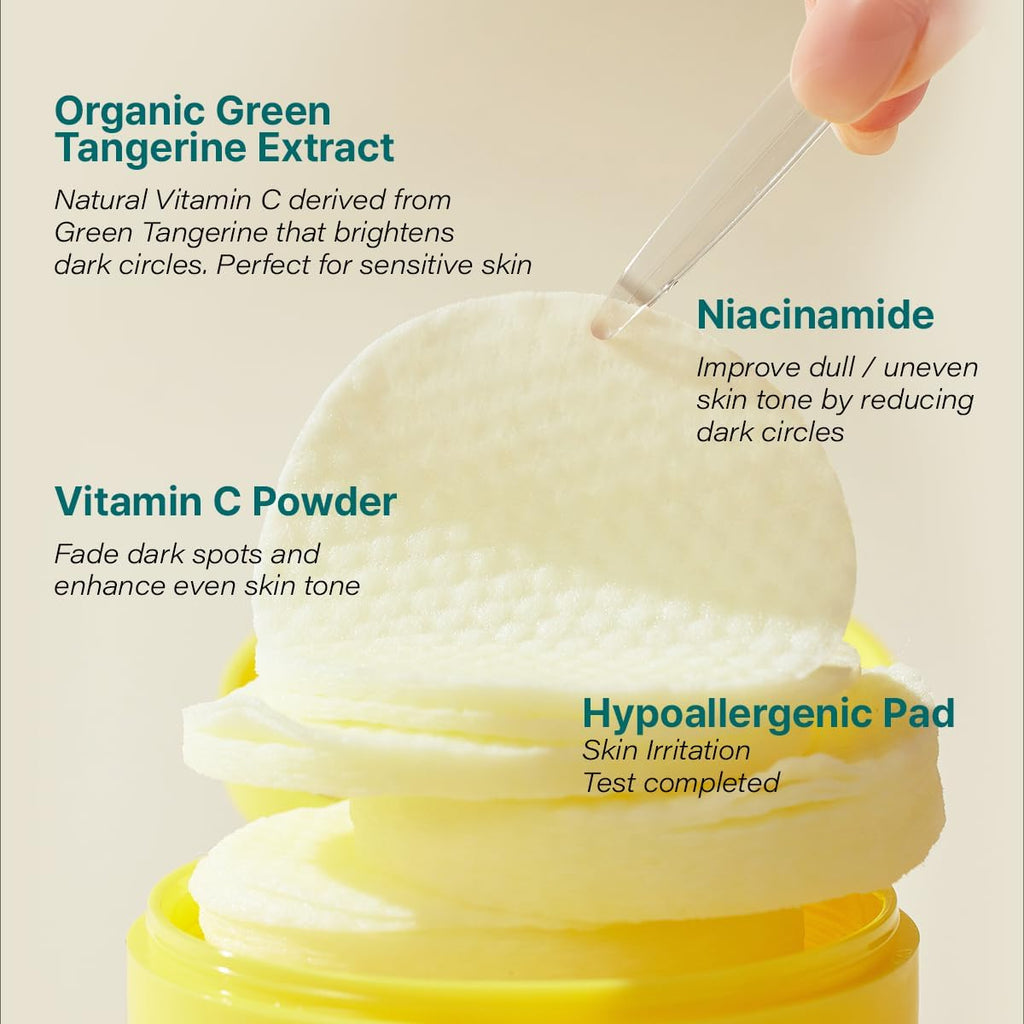 GOODAL Green Tangerine Vita C Toner Pads