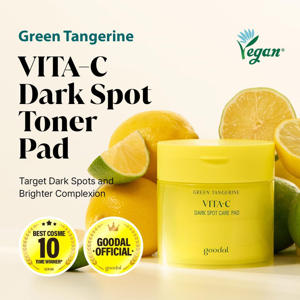 GOODAL Green Tangerine Vita C Toner Pads