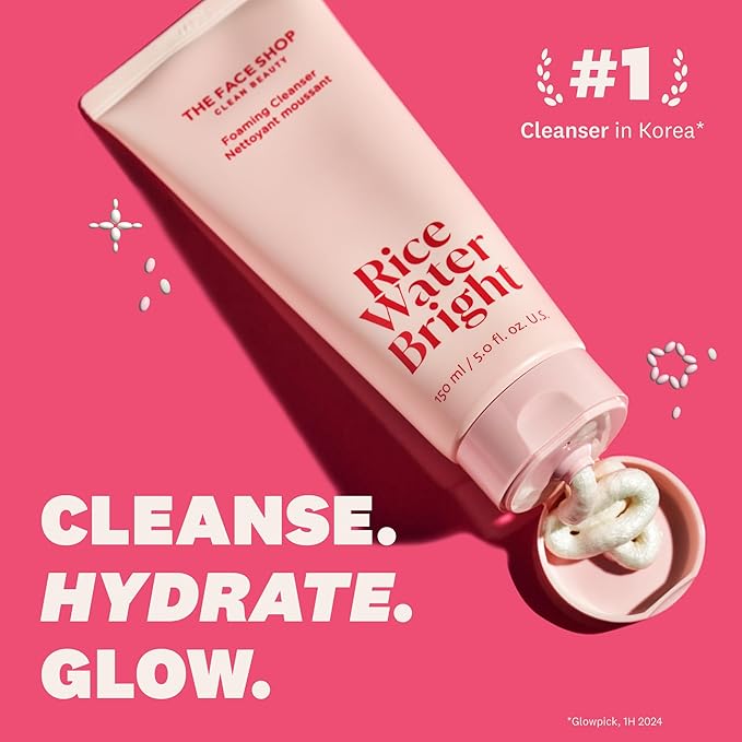 THE FACE SHOP ice Water Bright Foaming Facial Cleanser 300ml