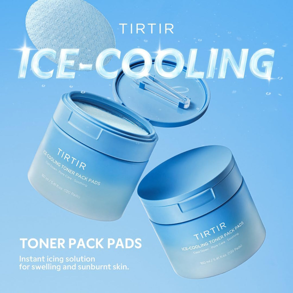 TIRTIR Ice-Cooling Toner Pads (120pads) 160ml