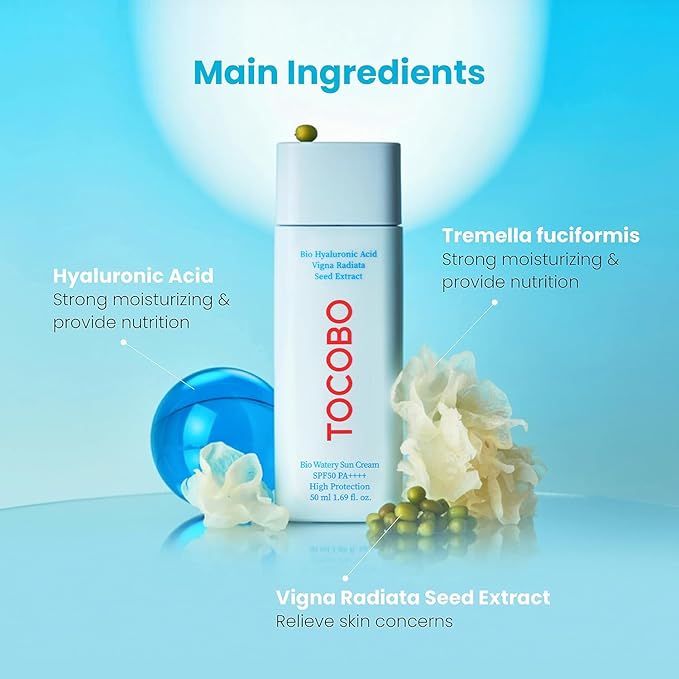 TOCOBO Bio Watery Sun Cream SPF50+ 50ml