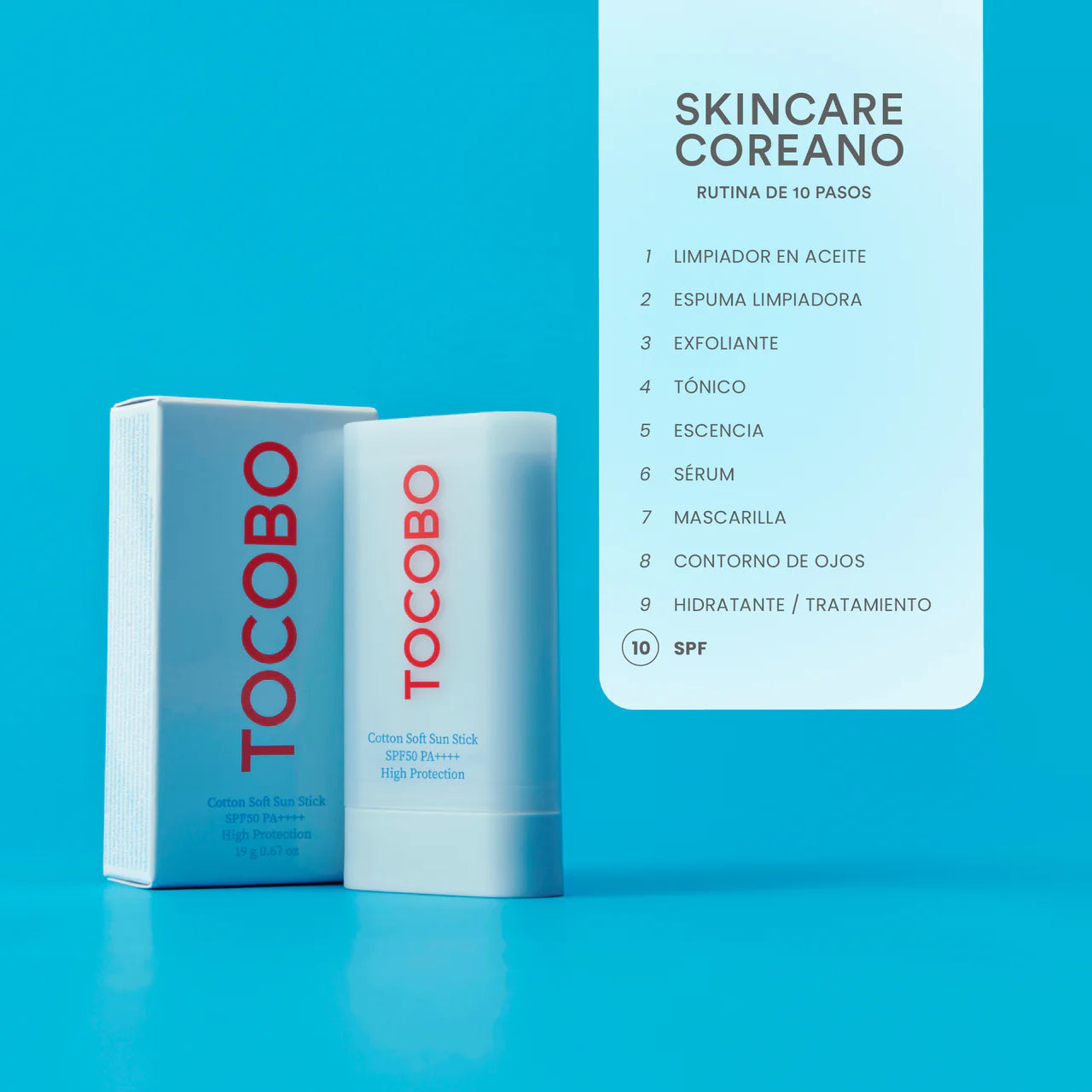 TOCOBO Cotton Soft Sun Stick SPF50+ PA+++ 19g
