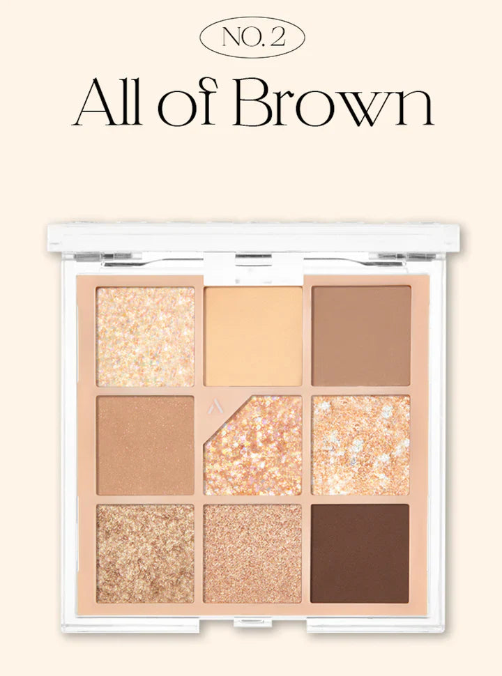 UNLEASHIA Glitterpedia Eye Palette 6.6G - Varios Tonos