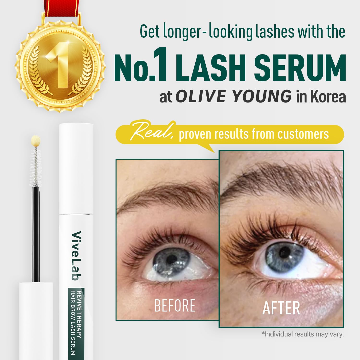 VIVELAB Revive Therapy Hair Brow Lash Serum 10g