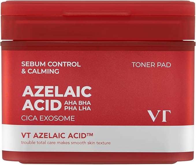 VT COSMETICS Azelaic Acid Care Toner Pad (60EA)180ML