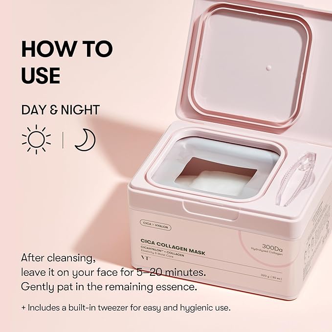 VT COSMETICS Cica Collagen Mask (30EA)320G