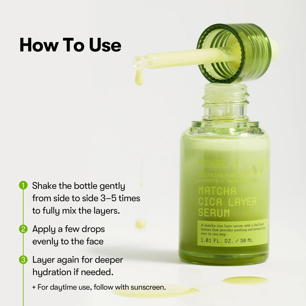 VT COSMETICS Matcha CICA Layer Serum 30ml