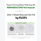 VT COSMETICS PDRN Reedle Shot Hair Ampoule 300DL 15ML
