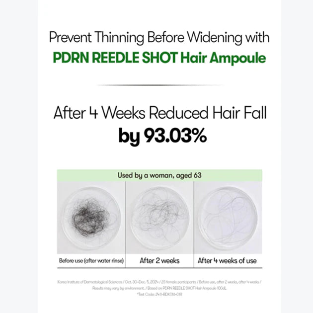 VT COSMETICS PDRN Reedle Shot Hair Ampoule 300DL 15ML