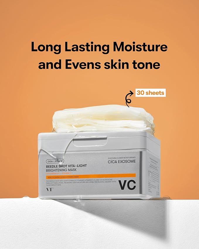 VT COSMETICS Reedle Shot Vita-Light Brightening Mask (30EA)320g