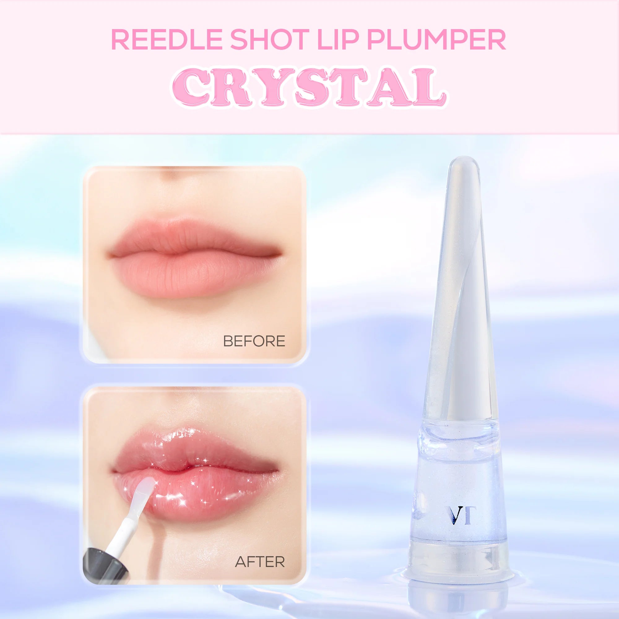 VT COSMETICS Reedle Shot Lip Plumper Crystal 4.3g