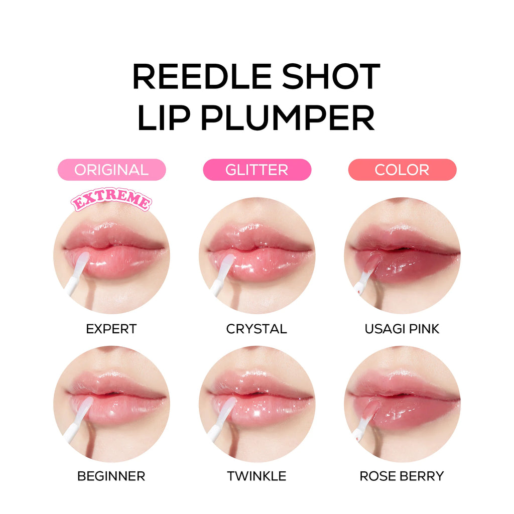 VT COSMETICS Reedle Shot Lip Plumper Crystal 4.3g