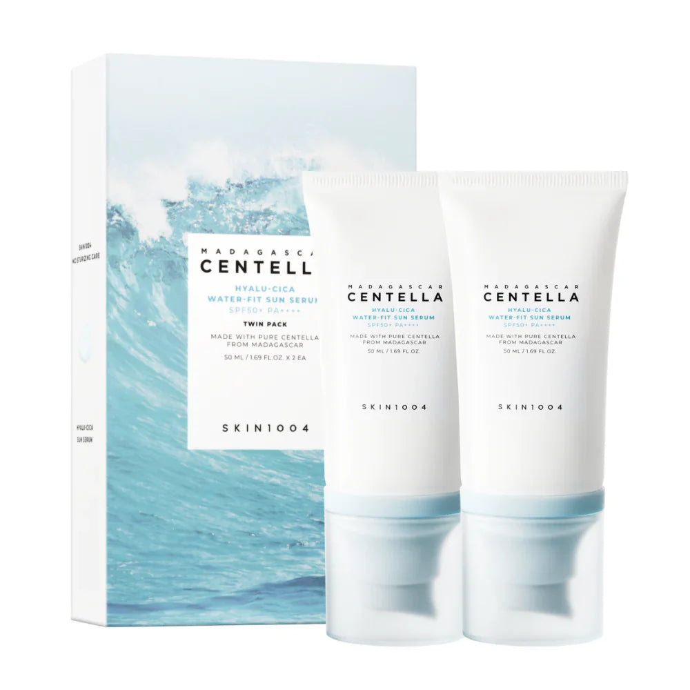 SKIN1004 Twin Pack Protector Solar Hyalu-Cica Water-Fit Sun Serum